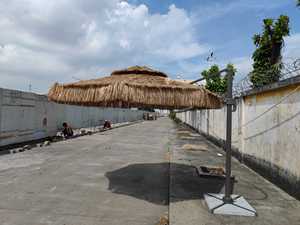 Nieuwe Aankomst Moderne Buitentuin <span class=keywords><strong>Patio</strong></span> Paraplu Marmeren Basis Enorme Parasol Voor Binnenplaats Strand Hotel School/ Park Toegang - Product Image 2