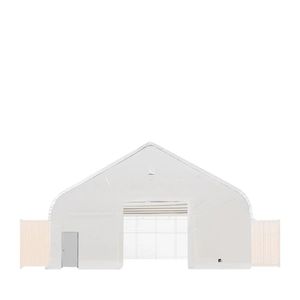 Kit Parete Anteriore per Container Shelter Serie Pro Dual Truss TMG DT5040CF con Porta in Acciaio e Porta Avvolgibile - Accessori per Tende TMG DT50CD - Product Image 2
