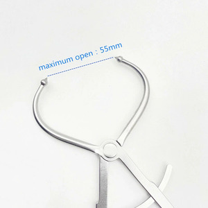 Pinzas de reducción ortopédicas puntiagudas Samroz con punta esférica para reducción ósea, rectas - Product Image 2