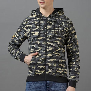 Wholesale Price Breathable Men Camouflage Hoodie Hot Sale Custom Made Unique Style Product Trendy Outfit Men Camouflage Hoodie - Product Image 1