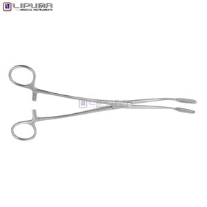 Pinces à éponges chirurgicales Fletcher Javerts en acier inoxydable de qualité supérieure, en forme de S, instruments médicaux manuels avec norme de sécurité - MOL - Product Image 2