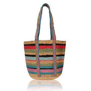 Bolso Bandolera de Moda para Mujer 2026: Estilo Bohemio, Estampado a Bloques, Ideal para Playa y Fiesta - Product Image 4