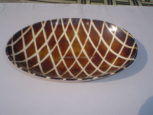 Handmade Resin Serving Bowl for Salad Unique Tabletop Home <b>Garden</b> Kitchen Design Includes Customizable Cake Stands - Product Image 2