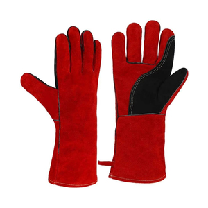 High <b>Top</b> Quality Tig Welding Gloves Heat Resistant Leather Wholesale Manufacture Safety Product Made in Pakistan - Product Image 1