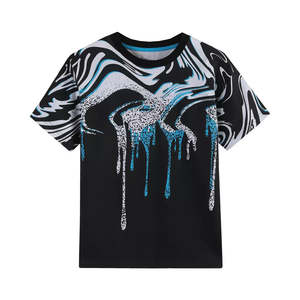 Nuevo Conjunto de Camiseta y Pantalones Cortos de Dos Piezas para Hombre 2026, de Poliéster/Algodón, de Secado Rápido, Estampado, Ropa Urbana, Personalizable - Product Image 2