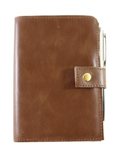 High Quality Leather Journal with Hard Cover 50 Sheets <b>Weekly</b> <b>Planner</b> for School Supplies - Product Image 1
