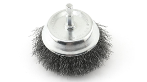 Durable Carbon Steel <b>Wire</b> Spindle Cup <b>Brush</b> for Grinder Metal Surface Cleaning Tool - Product Image 6