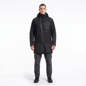 Veste tactique asymétrique imperméable et coupe-vent en GORE-TEX Pro à 3 couches, sur mesure pour homme, style techwear, OEM - Product Image 1