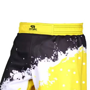 Factory Sale <b>Athletic</b> Men MMA Shorts Quick Dry Sportswear With Durable Stitching And Performance Fit Comfort - Product Image 3