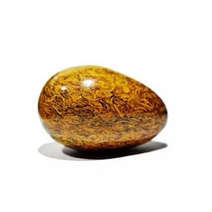 Œuf de Yoni en pierre de jaspe naturel de Mariam, œuf de jade semi-précieux pour la protection énergétique, l'exercice vaginal, sculpté, Feng Shui Direct - Product Image 3