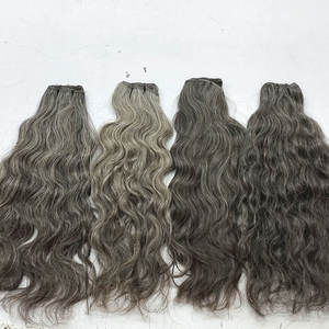 Extensiones de Cabello Humano Natural Negro Virgen con Ondas de Agua, Paquetes de Cabello con Cutícula Alineada, Venta al por Mayor para Proveedores - Product Image 5