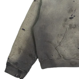 Sudadera con Capucha Personalizada OEM para Hombre, Estilo Urbano, al por Mayor, Lisa, Desgastada, a la Moda, 100% Algodón, Impermeable, Transpirable, con Forro Polar - Product Image 3