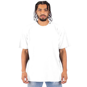 Fabricant de t-shirts personnalisés avec logo, style Shaka Wear, t-shirt uni en coton premium 260 g/m², avec étiquette privée - Product Image 2