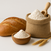 Farine de blé tout usage en gros, qualité supérieure, sac de 25 kg, biologique, naturelle, sans OGM, pour la cuisson et la pâtisserie (soja, avoine, orge, riz, blé blanc)