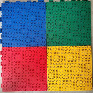 Piso Deportivo Modular para Interiores, Baldosas de Vinilo Encajables, Antideslizantes, Impermeables, Fáciles de Instalar, para Baloncesto - Product Image 3