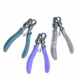 Pince à boucles en acier inoxydable 1 étape pour la fabrication de bracelets et la placage de bijoux DIY, légère - Product Image 1