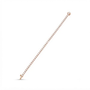 Wholesale Round Brilliant Lab Grown Diamond Tennis Bracelet IGI Certified Elegant Engagement Fine Jewelry 10K 14K 18K <b>Solid</b> <b>Gold</b> - Product Image 2