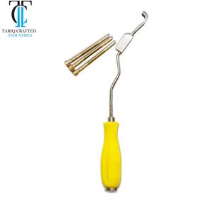 Juego de guías de perforación AC de acero con 3 mangas canuladas para procedimientos ortopédicos de reparación de articulaciones AC y túnel óseo, Clase I, de por vida - Product Image 1