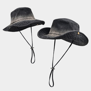 Chapeaux Bob en Jean Unisexe Personnalisés de Haute Qualité – Prix de Gros pour Fêtes Tendance - Product Image 1