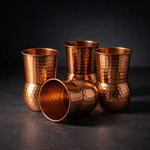 Handcrafted Copper <b>Beer</b> Mugs Solid Metal Vintage Design Single Wall For Party Use Adults - Product Image 6