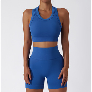 Soutiens-gorge de sport personnalisés en gros pour femmes, vêtements de sport pour femmes, tenue de gym - Product Image 2