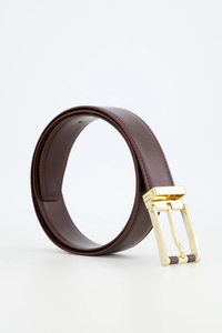 Ceintures Personnalisées en Gros OEM Ceintures de Luxe de Haute Qualité pour Hommes en Cuir Véritable avec Boucle à Ardillon de Bonne Qualité Logo Personnalisé 2026 - Product Image 4