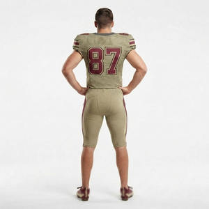 Diseña tus Propios Uniformes de Fútbol Americano, 100% Poliéster Transpirable, Unisex, Precio al por Mayor, Ajustables, Nueva Llegada - Product Image 2