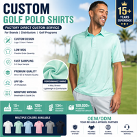 Camiseta Polo Deportiva de Golf con Estampado, Diseño Vintage, Protección UV, Tallas Grandes, Color Azul Marino, en Oferta