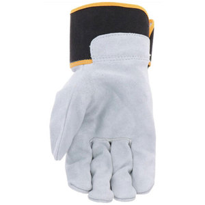 Heavy Duty Work <b>Gloves</b> Cotton <b>Knit</b> Wrist Anti-Slip Abrasion Resistant General Purpose Safety <b>Gloves</b> - Product Image 6