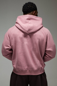 Sudadera con Capucha Extra Grande para Hombre, 400GSM, Estilo Urbano, Corte Holgado Informal, con Logotipo Personalizado, Calidad Premium, Corte Regular, para Otoño - Product Image 3