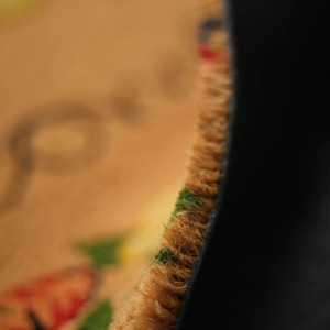 Tapis de porte BloomNest Floral Coco Brush, avec envers en PVC, sans AZO, résistant à la décoloration, tapis d'entrée extérieur, décoration intérieure - Product Image 4