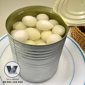 ไข่นกกระทาดองเกลือสดใหม่ 100% ขายส่ง |   โปรตีนพร้อมรับประทานมาตรฐานส่งออกพรีเมียม อายุการเก็บรักษา 24 เดือน เวียดเดลต้า - Product Image 1