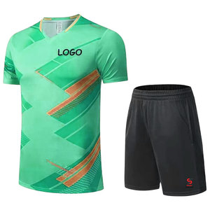 Hot Selling 100%Polyester Breathable Solid Stretchable Custom Reinforced UV Protection Fade Proof Short Team <b>Tennis</b> Uniform - Product Image 6