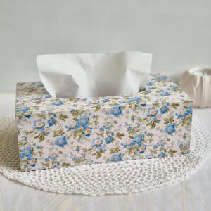 Caja de pañuelos de madera impresa con múltiples compartimentos, organizador de escritorio, estuche mayorista - Product Image 6