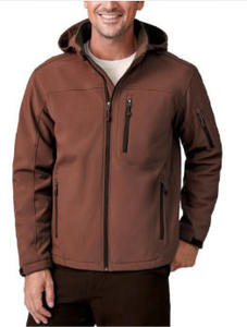 Chaqueta de Trabajo para Exteriores Unisex, Impermeable, Cortavientos, Transpirable, con Capucha, de Poliéster, Personalizable - Product Image 5