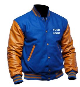 LUXE ATTIRE INDUSTRY Custom Wool Windproof Stand Collar Winter Varsity <b>Jacket</b> Letterman <b>Baseball</b> <b>Jacket</b> <b>Men</b> Women Cotton Lining - Product Image 6