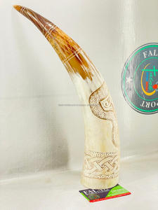 Cuerno de vaca de búfalo pulido de nuevo diseño, artesanías naturales talladas a mano para decoración del hogar y restaurante Bar de Falak World Export - Product Image 2