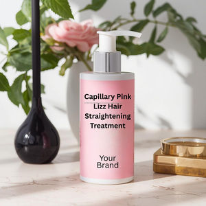 ทรีทเม้นท์ยืดผมคาปิลลารี พิงค์ ลิซ สำหรับผมเรียบลื่น เงางาม ปราศจากผมชี้ฟู ติดทนนาน ให้ผลลัพธ์ระดับซาลอน สูตร OEM ODM - Product Image 4