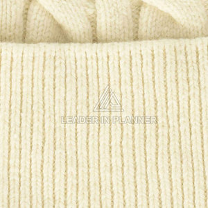 High Quality Custom Made Design Private Label Adjustable Casual Cotton/Wool Jacquard Beanies Hats for Adults Customized Logo - Product Image 5