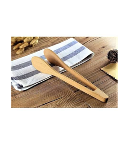 Pince à glaçons réutilisable en bois, nouvelle pince de cuisine artisanale en bois, style rustique, outil de service pour bar et usage domestique - Product Image 2