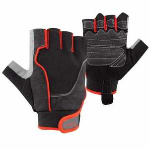 Gants de cyclisme mi-doigts personnalisés avec logo, fabriqués au Pakistan, gants de moto, nouveau style, gants de course sur route pour hommes, les plus vendus - Product Image 2
