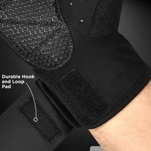 Correa de Soporte de 15 Pulgadas de Largo con Protección Antideslizante para la Palma y 3 Placas de Alineación de Muñeca, para Levantamiento de Pesas, Peso Muerto, Gimnasio y Fitness - Product Image 4