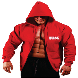 Vente en gros de sweats à capuche unisexes en coton molletonné français, sans cordon, de 350 g/m², de grande taille - Product Image 1