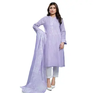Kualitas Premium 2022 Grosir Pakaian Pesta Kasual Wanita Pakistan Shalwar Kameez Ukuran Warna Kustom Kualitas Jahitan Terbaik