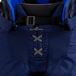 Shorts de hockey sur glace rembourrés bleu-noir pour hommes, équipement de protection en polyester, ceinture ajustable, vêtements de sport d'entraînement - Product Image 4