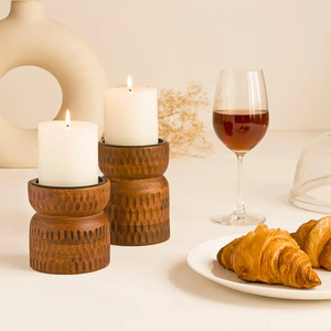Portavelas de Madera Hechos a Mano, Decoración Moderna para el Hogar, Formas de Estrella y Corazón, Linterna Festiva para Navidad, Mejor Precio en Oferta - Product Image 5