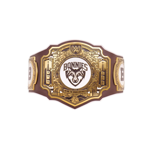 Ceinture de championnat personnalisable Bonnie's, ceinture de récompense sportive haut de gamme avec un design emblématique pour les fans - Product Image 1