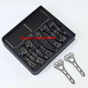 Kit d'instruments orthopédiques manuels en acier inoxydable Bisons Wholesale pour la fixation osseuse et la réparation des fractures du radius distal - Product Image 2