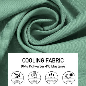 Shorts de golf personnalisés pour hommes, séchage rapide et évacuation de l'humidité, polyester et élasthanne, couleur unie, décontractés, pour l'entraînement - Product Image 5