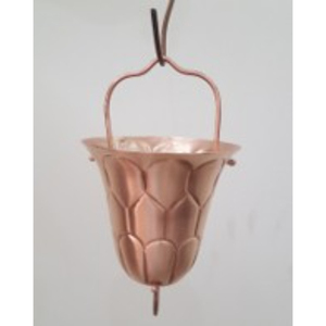 ชุดถังแขวนโซ่ทองแดงสำหรับตกแต่งสวนกลางแจ้ง สไตล์เรียบง่าย - Product Image 6